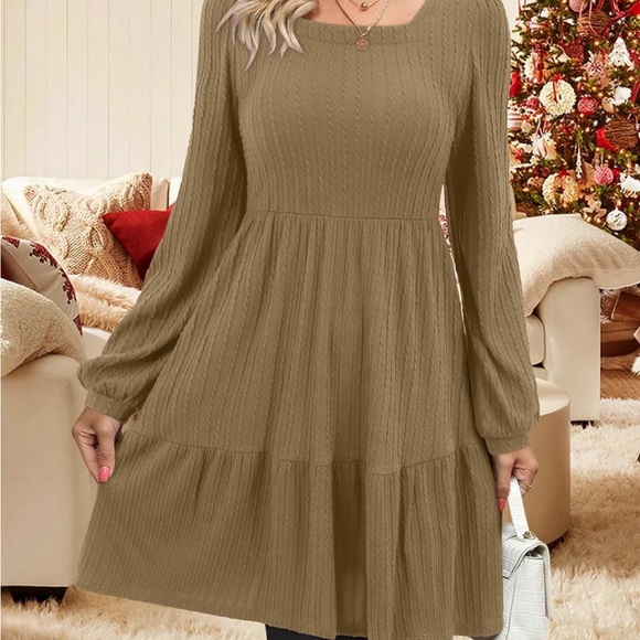 NWOT BIUBIU Women's Casual Knit Sweater Dress SZ Small - Picture 3 of 9